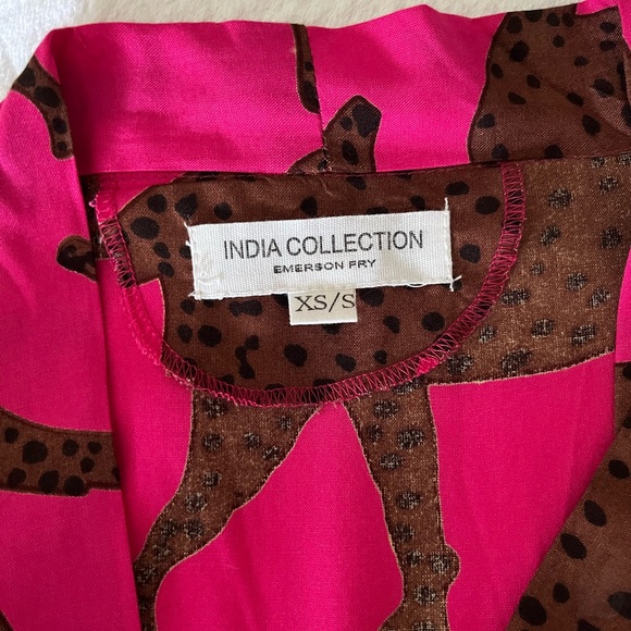 Emerson Fry fete kimono pink yarrow cheetah XS/S - Picture 6 of 8